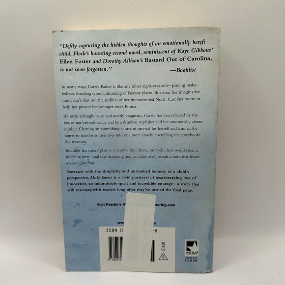 Me & Emma By Elizabeth Flock Paperback 2006 MIRA Books - Picture 2 of 4